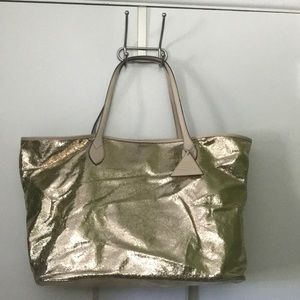 Gold Tote Bag